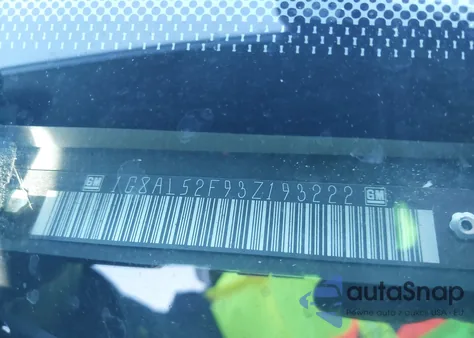 2003 Saturn Ion 3 z USA, uszkodzony, nr VIN 1G8AL52F93Z193222